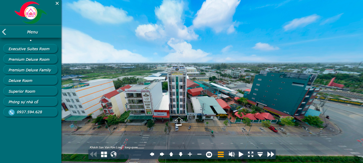 Virtual Tour VR360 thực tế ảo khách sạn